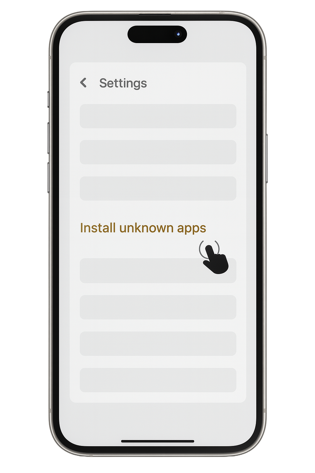 Android Security Settings